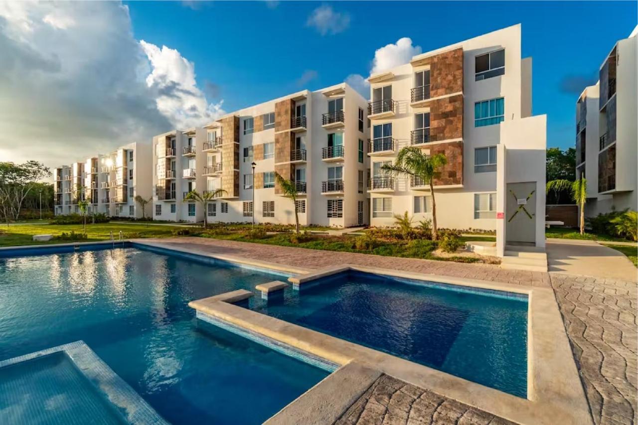 Caribe Turquesa, Departamento Completo, Playa Del Carmen Appartement Buitenkant foto