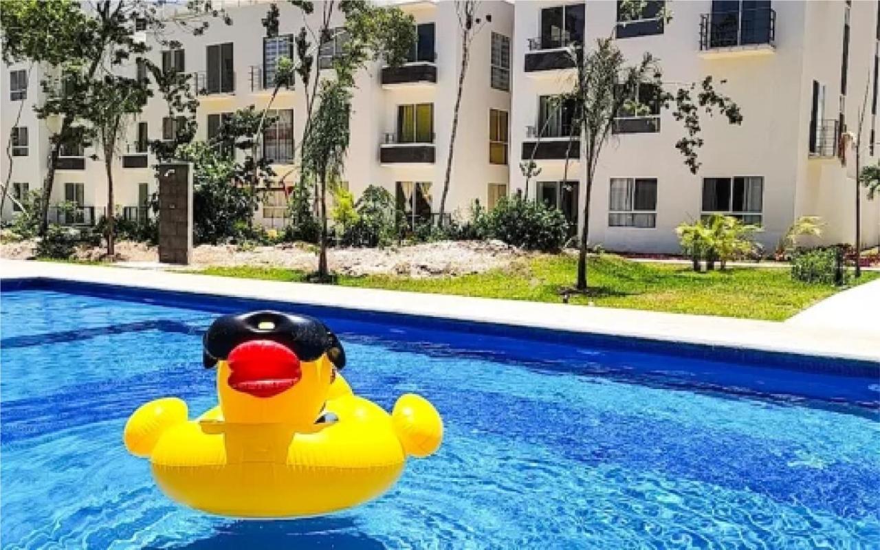 Caribe Turquesa, Departamento Completo, Playa Del Carmen Appartement Buitenkant foto